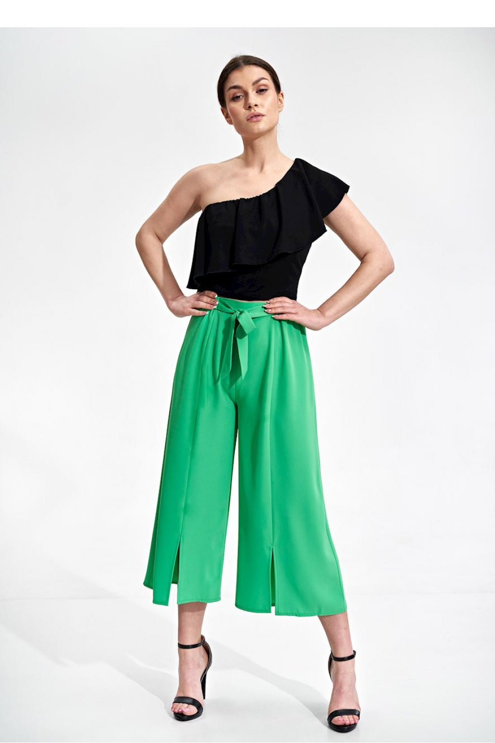 Women's Trousers M860 – Figl, Green – Pants – image 5