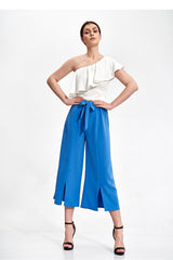 Women's Trousers M860 – Figl, Blue – Pants – image 2