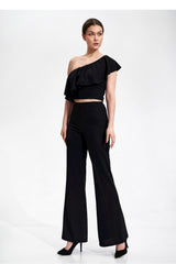 Blouse M875 – Figl, Black – Blouse – image 4