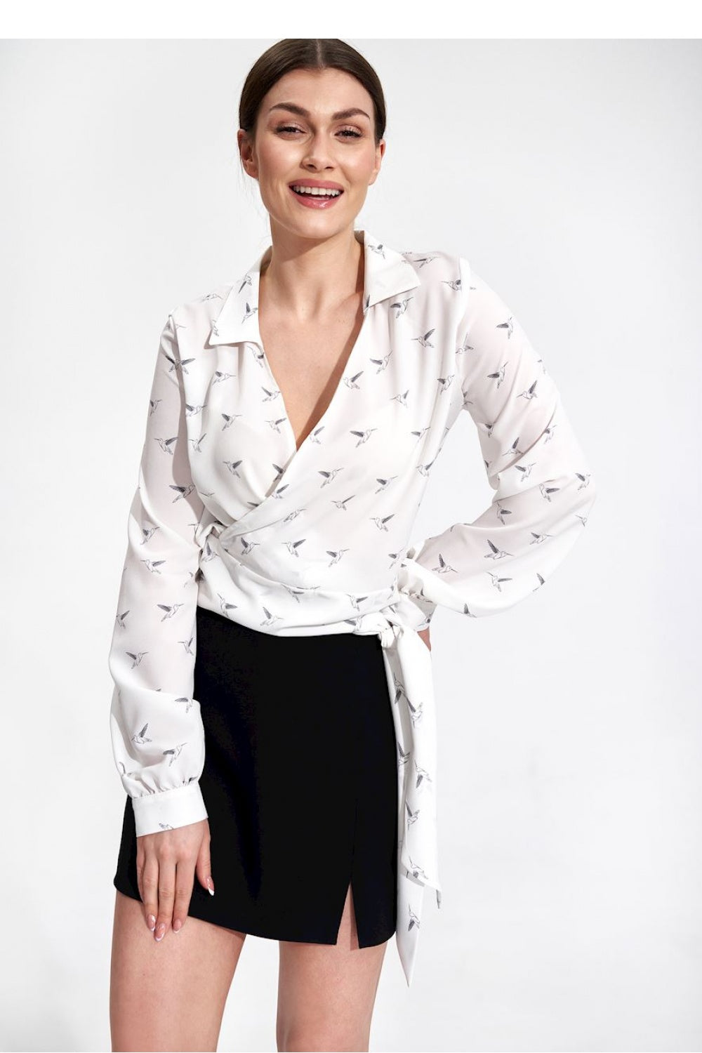 Blouse M868 – Figl, Ecru – Blouse