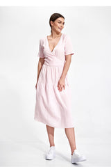 Day Dress M872 – Figl, Pink – Day Dress – image 3