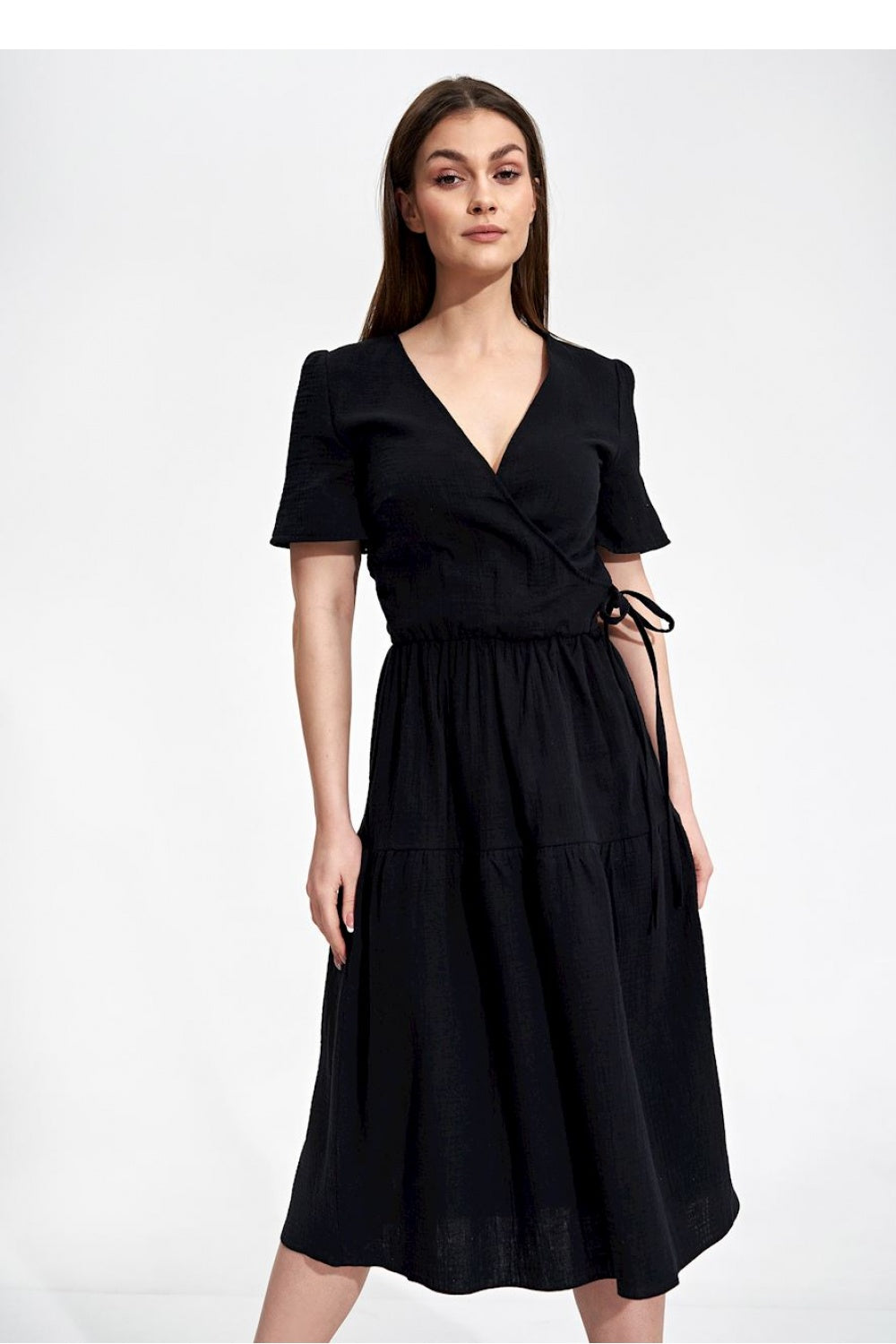 Day Dress M872 – Figl, Black – Day Dress – image 5