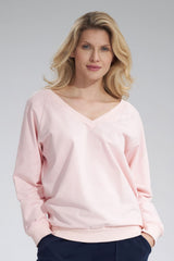 Sweatshirt M799 – Figl, Pink – Sweatshirt – image 4
