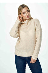 Jumper M886 – Figl, Beige – Jumper