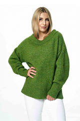 Jumper M882 – Figl, Green – Jumper – image 2