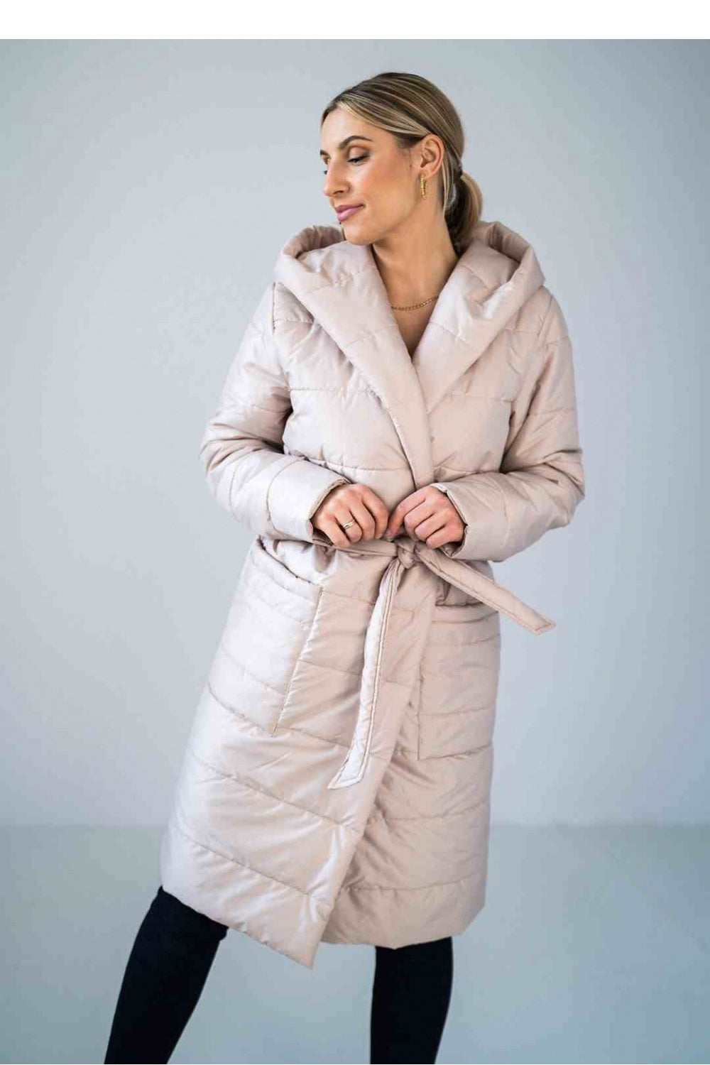 Coat M929 – Figl, Beige – Coat