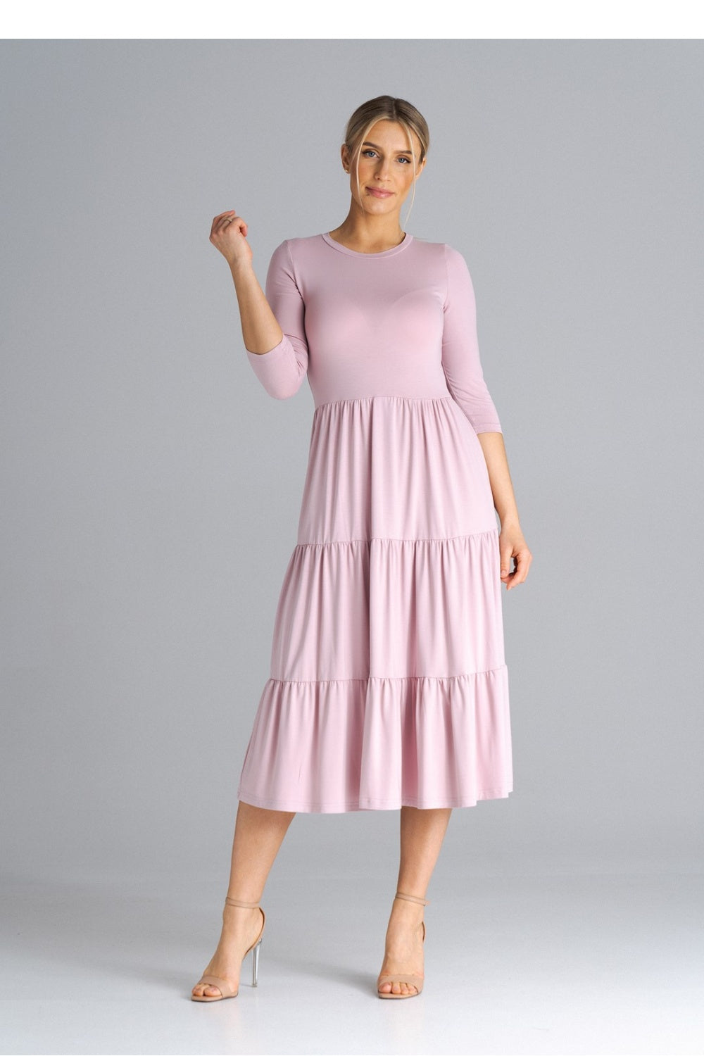 Day Dress M943 – Figl, Pink – Day Dress