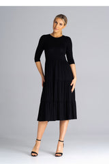 Day Dress M943 – Figl, Black – Day Dress – image 4