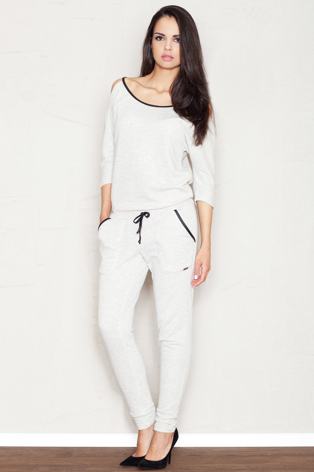 Suit 356 – Figl, Light Grey – Jumpsuit – image 2
