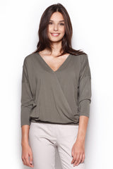 Blouse 278 – Figl, Olive – Blouse